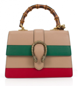 Gucci Dionysus Bamboo Top Handle Flap Bag in Multi-colourway.